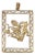 14k Gold Dragon Lavender Jade Pendant For Sale