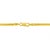 Haus of Brilliance 14K Yellow and White Gold 1/4 Cttw Princess Cut Diamond Channel-Set “V” Shape 18" Pendant Necklace (H-I Color, SI2-I1 Clarity) For Sale - Image 4 of 6