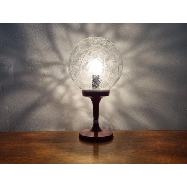Mid-Century German Table Lamp, 1970s For Sale - Image 8 of 13
