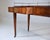 Sligh-Lowry Furniture Co. French Regency Leather Top Desk With Campaign Styling and Gallery For Sale - Image 4 of 16