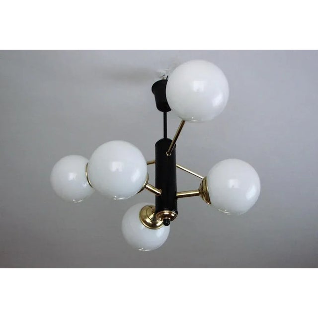 Modernist Chandelier, 1970s For Sale - Image 3 of 13