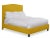 Modern Hazel King Headboard, Golden Velvet For Sale - Image 3 of 5
