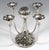 Viennese Art Deco 4-Light Silver Candelabras with Martelé Decor, 1930, Set of 2 For Sale - Image 6 of 13