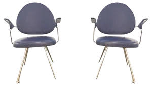 Set of Mid-Century Model 302 Armchairs by Willem Hendrik Gispen for Kembo