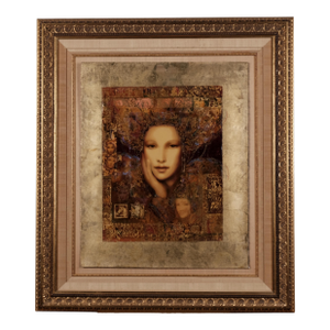 2006 Csaba Markus "Paris Love" Hand Signed Numbered l.e. 6/225 Wood Framed and Matted Serigraph