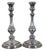 Late 20th Century Israeli Judaica Ben Zion Sterling Silver Shabbat Candle Holders - Set of 2 For Sale - Image 11 of 11