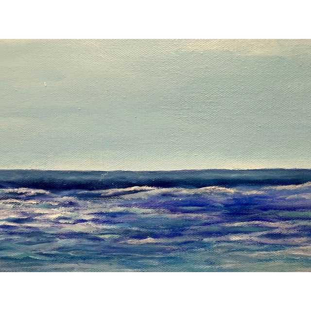 Ruth Rediger "Wavey Waves" Oil Painting, Signed For Sale In San Francisco - Image 6 of 12