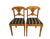 19th C Swedish Biedermeier Flame Birch Dining Chairs - Set of 6 For Sale - Image 4 of 11