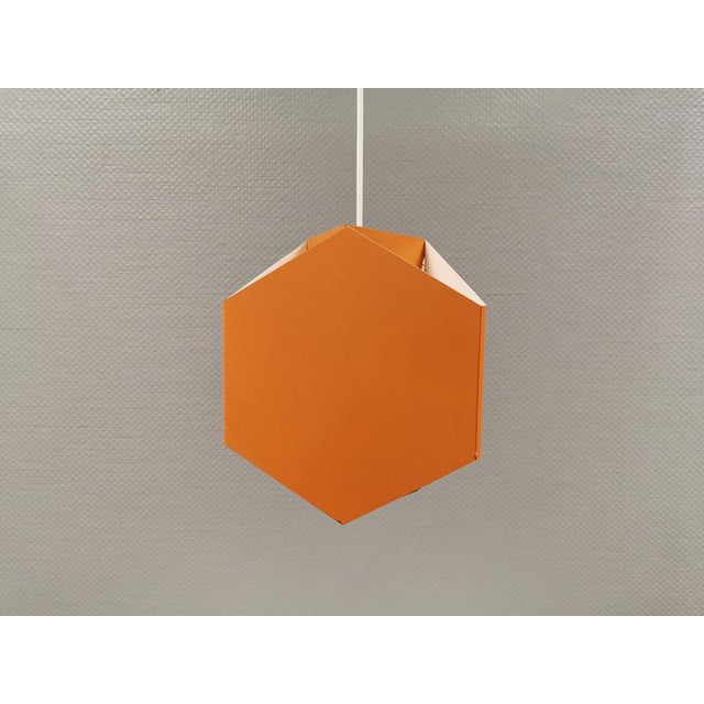 Danish Six-Three Hanging Lamp by Ole Panton for Lyfa, 1960s For Sale - Image 11 of 11