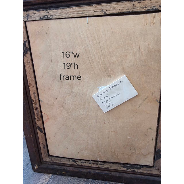 Colorful dog portrait with lots of geometric design patterns in the background.