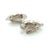 1990s Pair of Tiffany & Co Omega Back Earrings Sterling Silver Estate For Sale In New York - Image 6 of 8