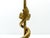 1950s Large Vintage Doorstop in Patinated Brass, 1950s For Sale - Image 5 of 8