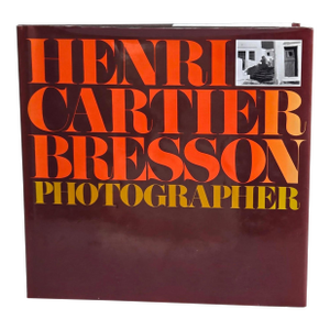 Vintage Art Photography Book, "Henri Cartier-Bresson: Photographer", Foreword by Yves Bonnefoy; Translation by Frances Frenaye
