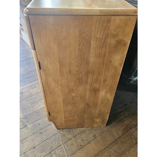 Mid-Century Modern 1950s Heywood Wakefield Sideboard, Attributed For Sale - Image 3 of 9