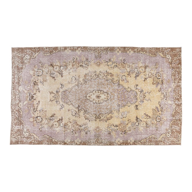 1960s Authentic Hand-Woven Turkish Rug For Sale