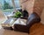 A Pair, Hickory Chair Lounge Chairs and Ottomans by Mark Hampton, Custom Upholstered in Colefax & Fowler For Sale - Image 14 of 18