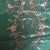Vintage Asian Embroidered Silk Jade Textile For Sale - Image 5 of 9