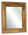 Small Continental Gilt Gesso Mirror with Foxed Mercury Plate, 1880s For Sale
