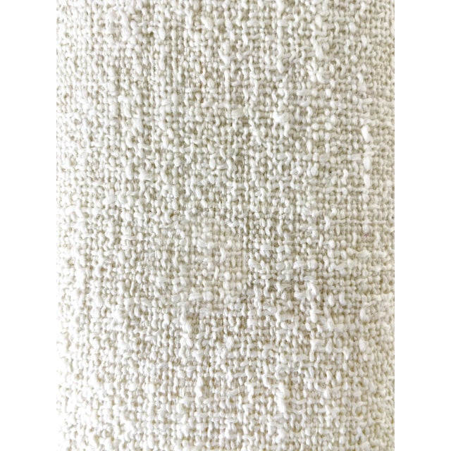 Vintage Postmodern Boucle Bolster Sofa For Sale - Image 10 of 11