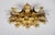 Mid-Century Modern Large Vintage Florentine Leaf Ceiling Lamp by Banci Firenze, 1960s For Sale - Image 3 of 9