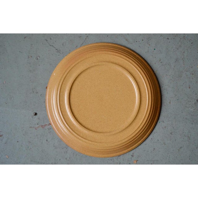 1970s Vintage Esso Stoneware Plates, 1970s, Set of 6 For Sale - Image 5 of 6