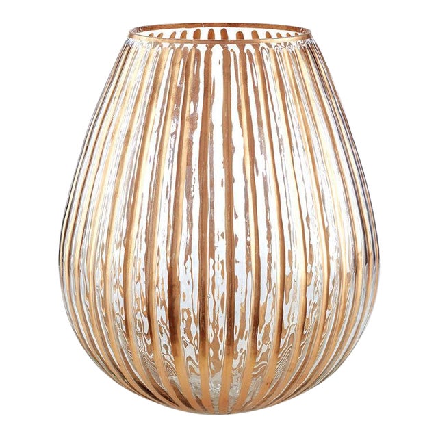 Ribbed Glass Luminary Chairish