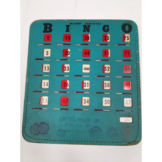 Vintage Reusable Bingo Cards Set of 5 Chairish