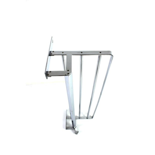 Chrome Coat & Hat Rack, 1960s For Sale - Image 4 of 9