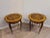 French Louis XV Style Gilt Bronze Mounted Marquetry Inlaid Mahogany Side Tables - a Pair For Sale - Image 13 of 13