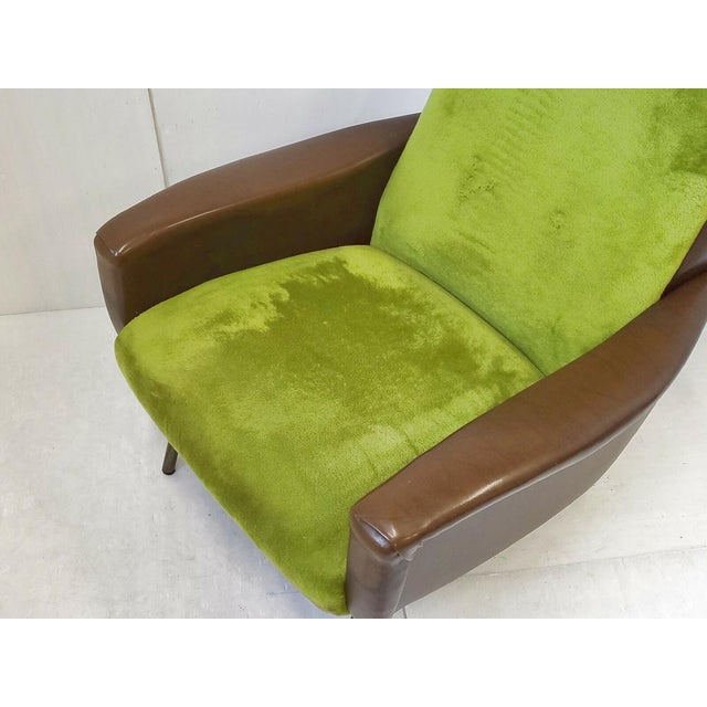 Mid-Century Modern Vintage Lounge Chair by Marco Zanuso, 1960s For Sale - Image 3 of 8