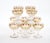Val Saint Lambert Set of 12 Gilt Gold-Decorated Champagne Coupe Glass Service For Sale - Image 12 of 13