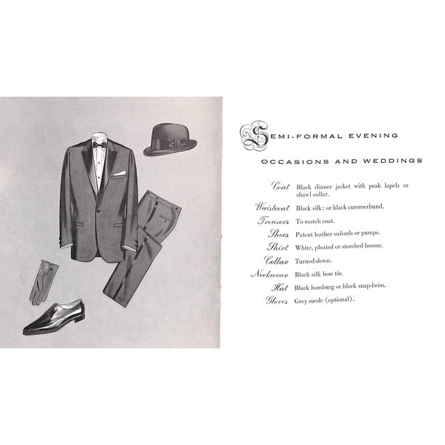 Brooks Brothers Correct Wedding and Formal Attire Catalog For Sale In New York - Image 6 of 9