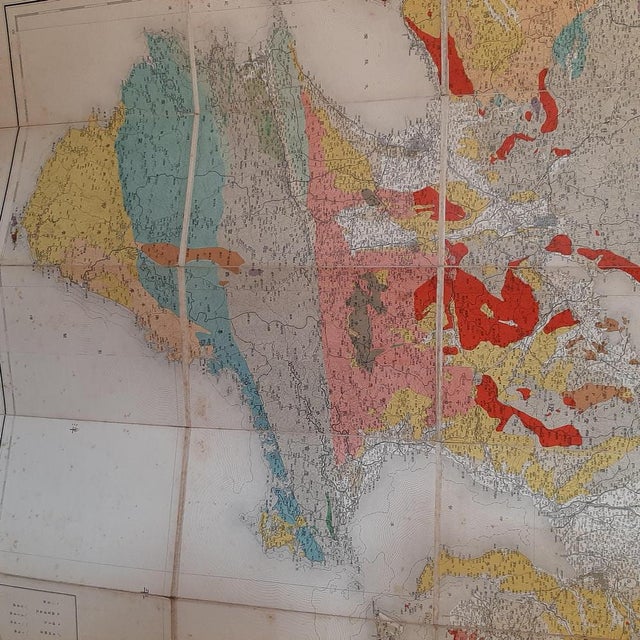 Antique Map of the Region of Wakayama For Sale - Image 4 of 7