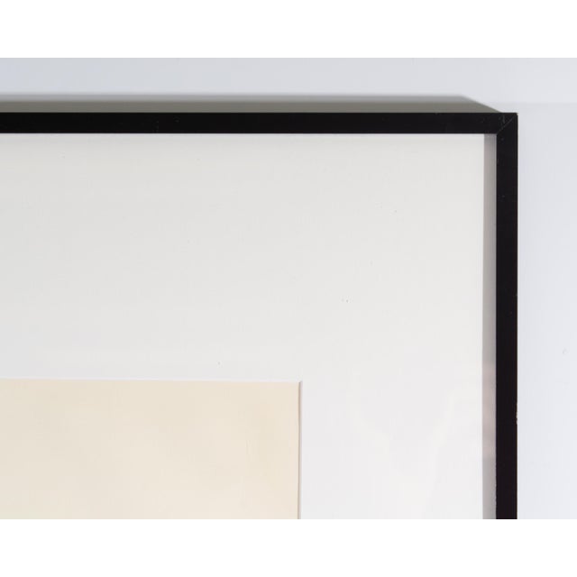 Paper 1960s Structure Series Ink Drawing by Harry Hilson For Sale - Image 7 of 8