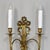 Metal Pair Antique French Louis XVI Neoclassical Cast Brass Wall Sconces For Sale - Image 7 of 12