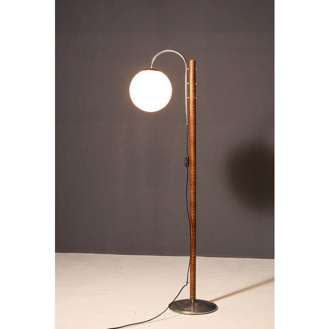Functionalist Floor Lamp by Jindrich Halabala, 1930 For Sale - Image 4 of 8