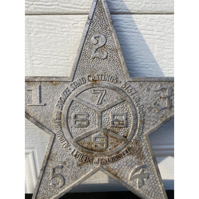 Industrial Sand Cast Aluminum Star Salesman Sample For Sale - Image 3 of 7