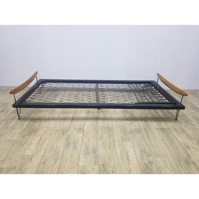Bed by Fred Ruf for Wohnbedarf, Switzerland, 1950s. For Sale - Image 18 of 18