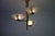 Italian Brass and Glass Chandelier, 1950s For Sale - Image 4 of 18