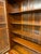 Brass 19th Century American Victorian Solid Walnut Bookcase With Burl Walnut & Wavy Glass, Circa 1890 For Sale - Image 8 of 10