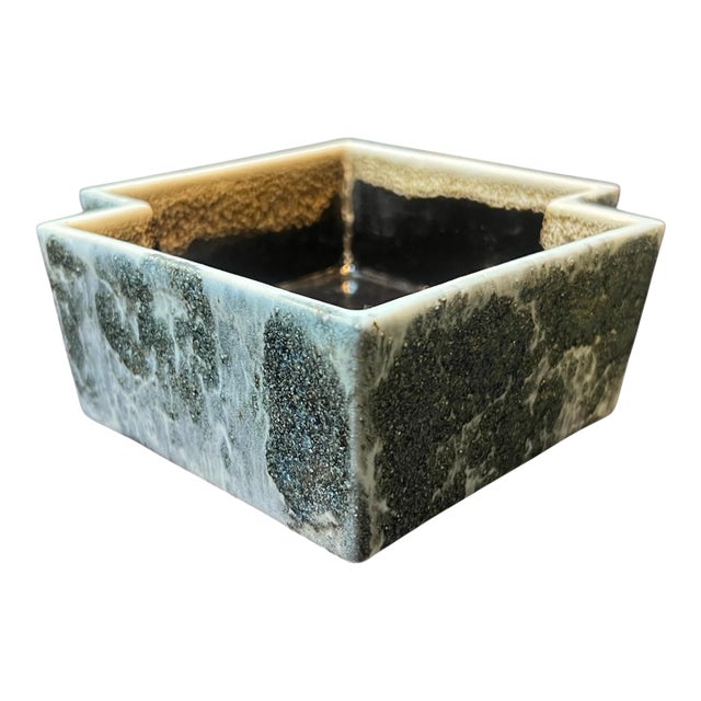 20thC MCM Ikebana Studio Pottery Vase For Sale