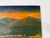 Textile Vintage Expressionist Mountain Landscape Sunset Oil Painting on Canvas – Unframed For Sale - Image 7 of 11