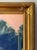 Late 20th Century Late 20th Century Pair Modern Impressionist Oil Paintings of Garden by Day & Garden at Dusk, Framed For Sale - Image 5 of 17