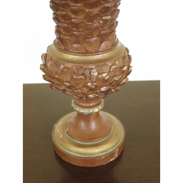 Moroccan Natural Light Decorator Table Lamps W/ Shades - a Pair For Sale - Image 3 of 8