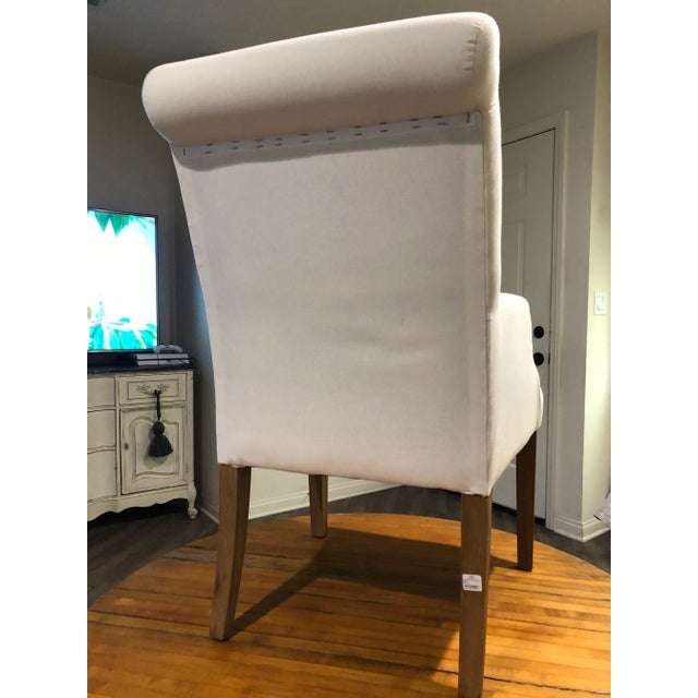Restoration Hardware Hudson Parson Slipcover Chair Chairish