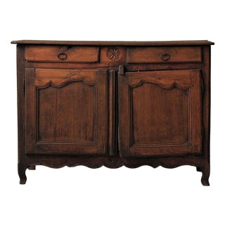 Antique French Provincial Oak Buffet, 1800s For Sale