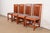 Mission Frank Lloyd Wright for Cassina Arts & Crafts Cherry Wood Dining Chairs, Set of Four For Sale - Image 3 of 14