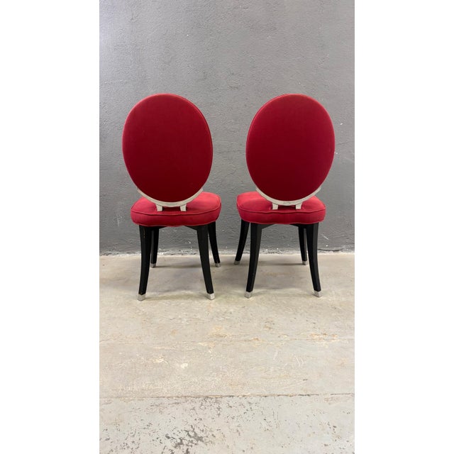 Bentwood Chairs with Vienna Straw Seat by Thonet for Herbatschek, Poland, 1960s, Set of 2 For Sale - Image 13 of 17
