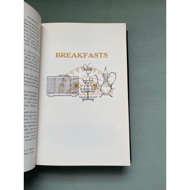 1960’s James Beard’s Menus for Entertaining Hardcover Cookbook For Sale - Image 4 of 12