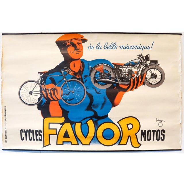 Date: 1937 Size: 23.5 x 15.5 inches Artist: Jacques Bellenger and Pierre Bellenger This vintage French poster from the...